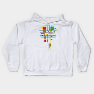 abstract - colors Kids Hoodie